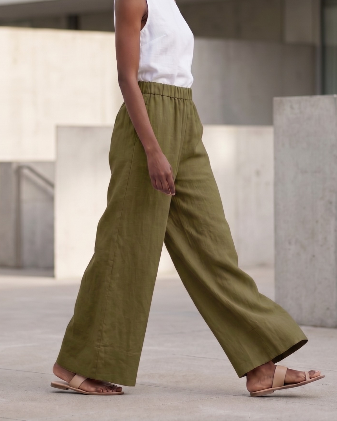 Evie Linen Pants - Image 9