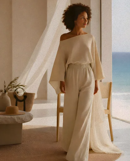 Women’s luxury cashmere dress minimalist knitwear collection