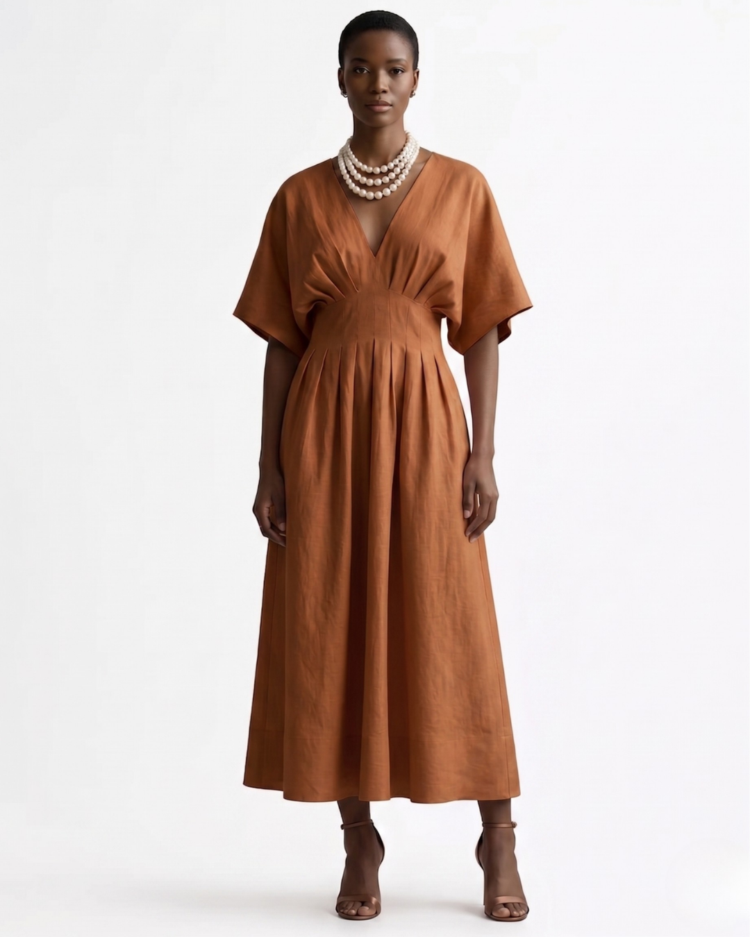 Imani Linen Dress