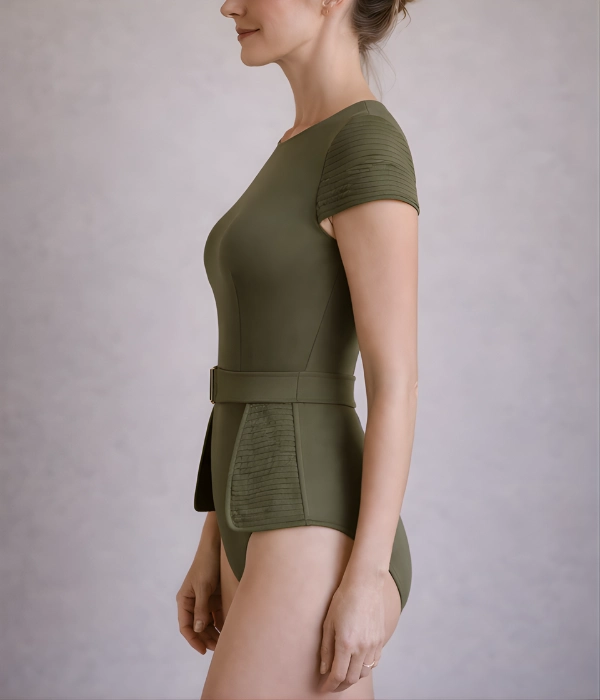 Monroe Peplum One-Piece - Image 5