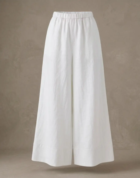 Journey XX Evie Linen Pants in White color ghost image