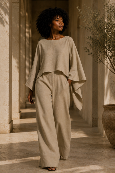 journey xx- editorial-front model khaki